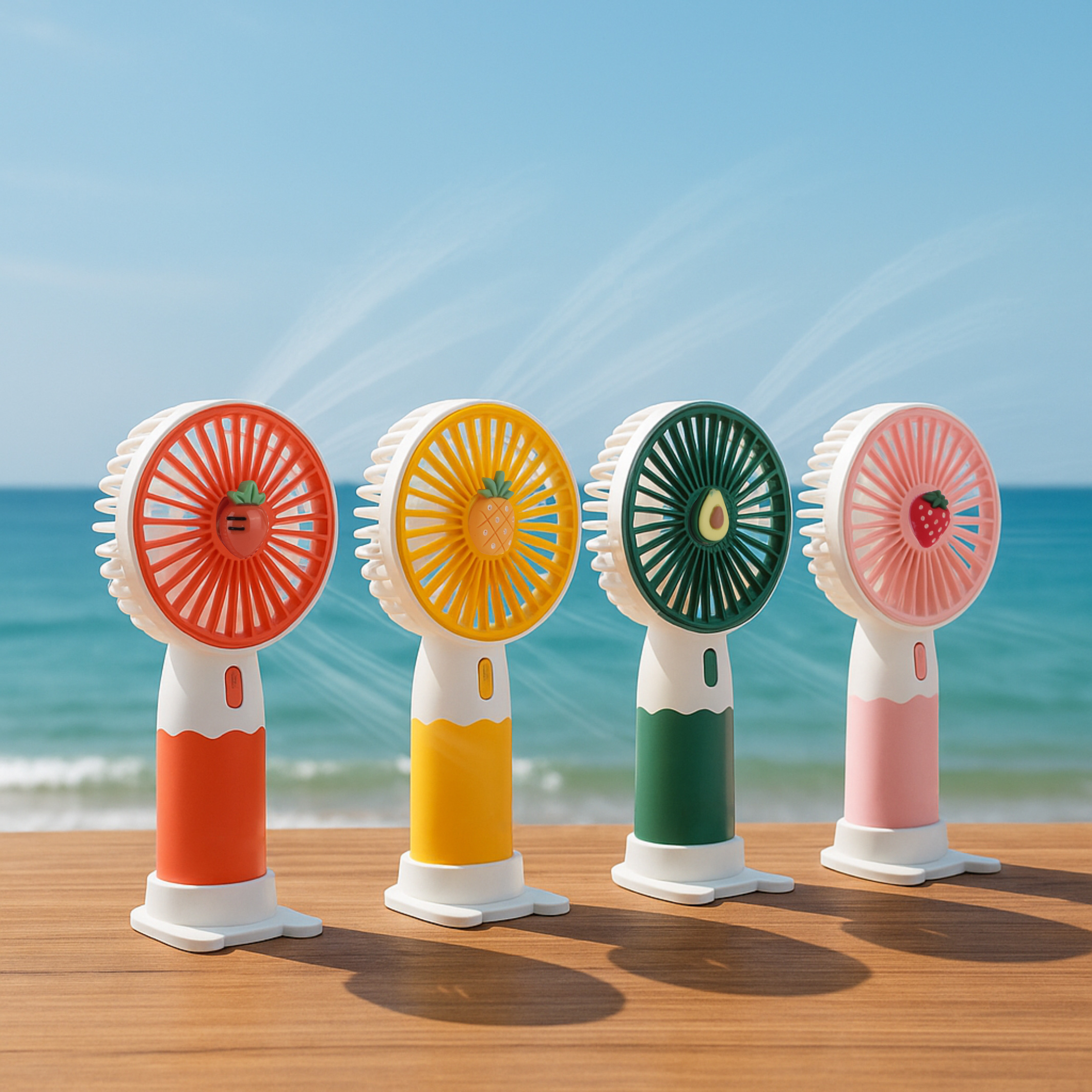 BS–5001 FRUIT ŞARJLI EL VE MASAÜSTÜ FAN