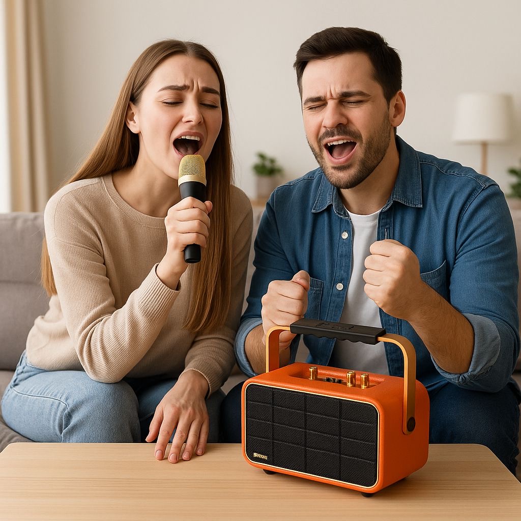 Blueseed Taşınabilir Hoparlör ve Kablosuz Mikrofon Seti